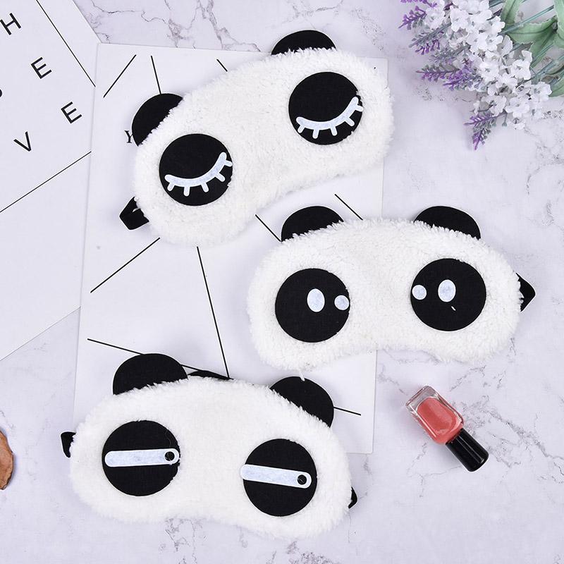 Topeng Mata Muka Tidur Panda, Rekaan Comel, Teduhan Penutup Mata ...
