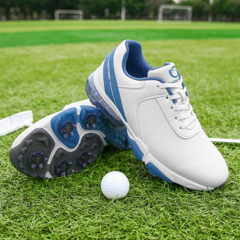 Product Introduction of New Breathable Men's Golf Shoes Professional 8 Studs Large Size Waterproof Non-slip Lightweight Casual Sports Shoes XZ25044 29