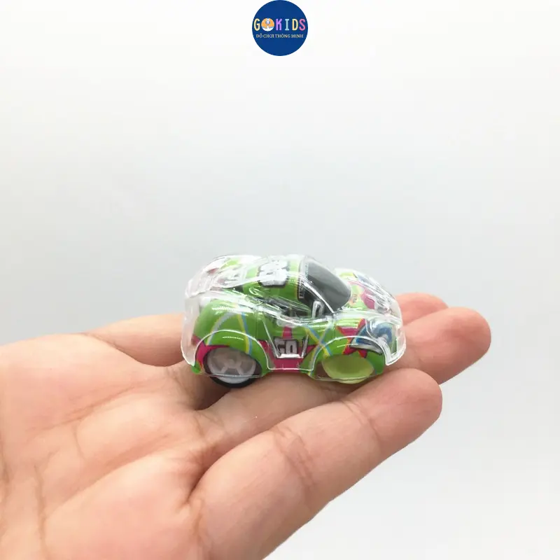 Ô Tô đồ chơi Mini Chạy Đà Vỏ Trong Suốt Nhiều Màu Sắc Cho Trẻ - Xe Đua Thể Thao Năng Động Cho Bé 2