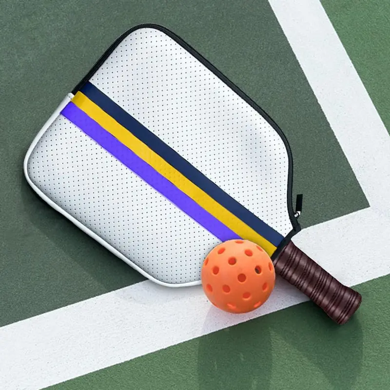 Tấm Che Bụi Cầm Tay, Tấm Che Mái Chèo Pickleball, Đóng Khóa Kéo, Vỏ Bảo Vệ, Tay Áo Vợt Pickleball, Nhẹ, Làm Bằng Cao Su Tổng Hợp, Thích Hợp Cho Lưu Trữ Pickleball, Thể Thao Vợt 4