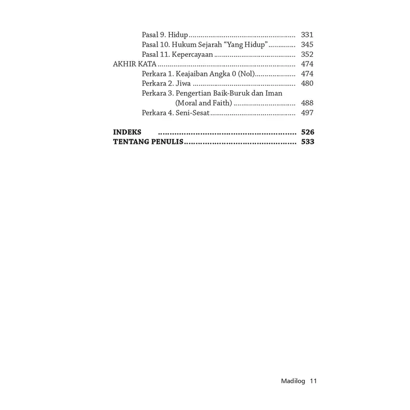 Buku Madilog; Materialisme, Dialektika, dan Logika - Tan Malaka - IRCiSoD 4