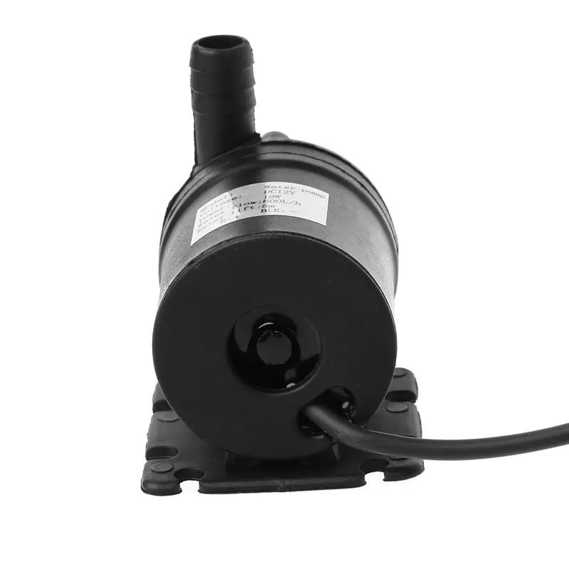 Máy bơm không chổi than không thấm nước, siêu êm, 12V, 20W, 800L / H, Kích thước nhỏ, Thích hợp cho máy lọc nước chìm, Máy bơm phun đài phun nước bể cá 6