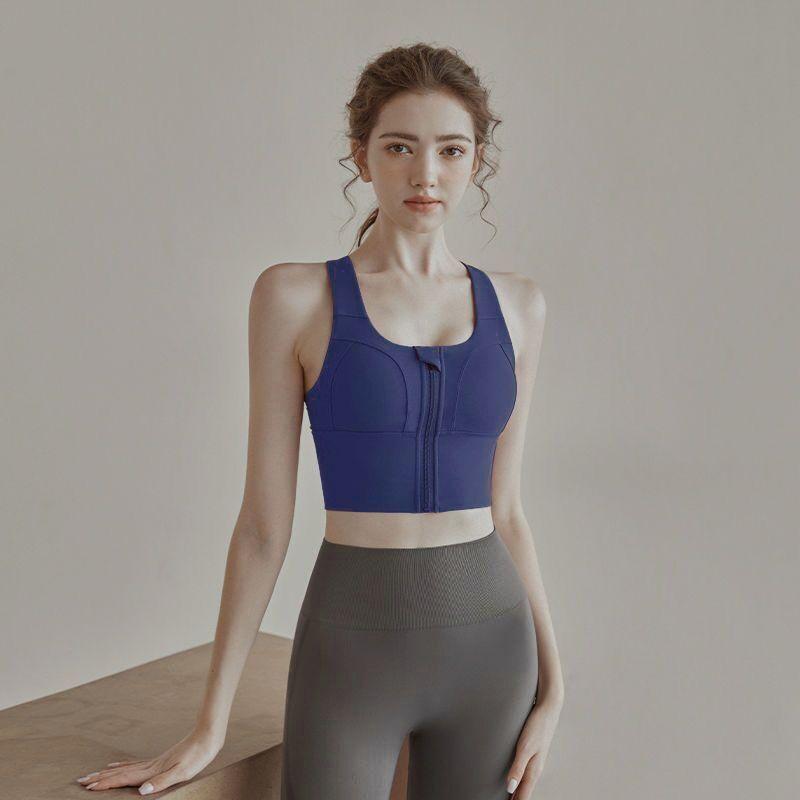 Áo Ngực Thể Thao, Thoáng Khí, Áo Vest Tập Yoga Nữ, Áo Thể Dục, Có Khóa Kéo, Có Thể Mặc Ngoài Trời Bra Đồng Top Sport 7