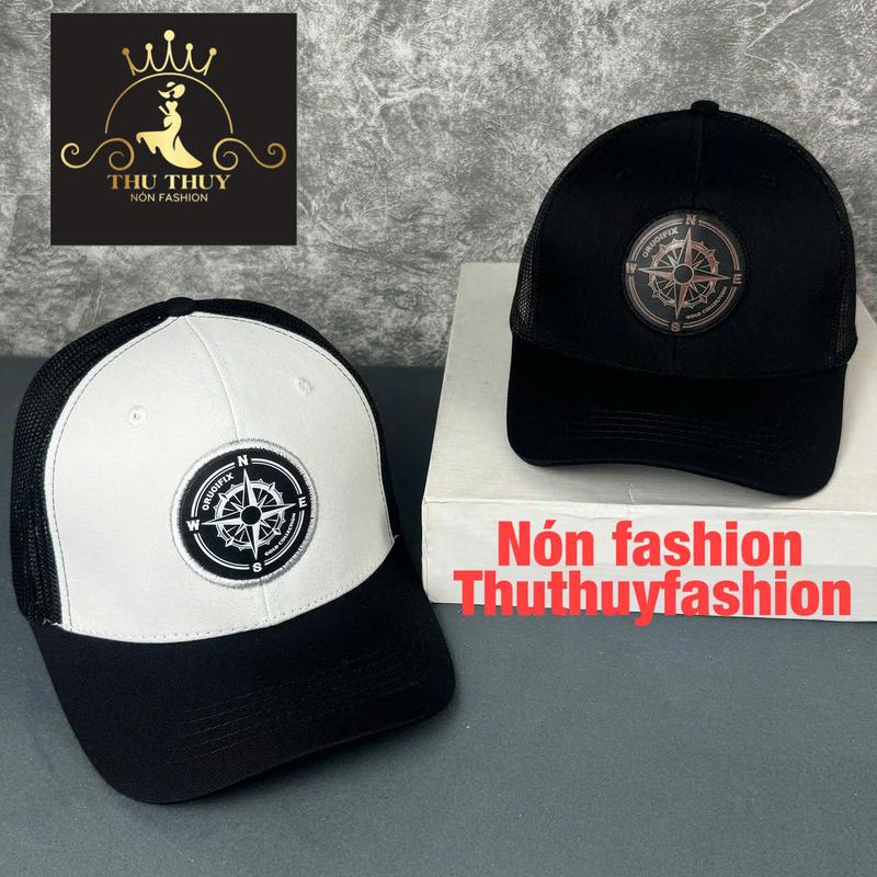 Mũ lưỡi trai La bàn - Nón kết nam phối lưới phong cách thể thao thời trang trẻ trung - Cao Su ( size 53-58cm )