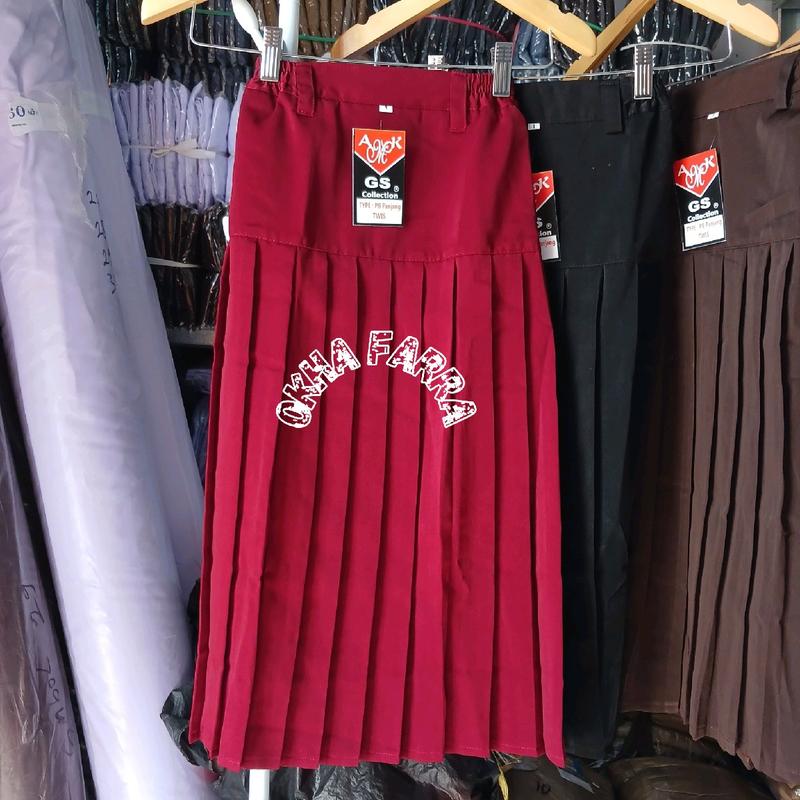 Maxi SD MI rempel pinggang bawah / rok SD MI / seragam sekolah 5
