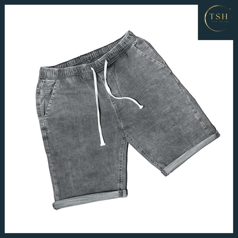 [ TSH ] - Mã Số QSHQ(177) Quần short jean nam cao cấp chất liệu jean bò co giãn nhẹ lưng thun như hình chuẩn from dáng đủ size có nhiều mẫu mới dành cho nam ( HÌNH THẬT TỰ CHỤP) Menswear Pants Có Túi