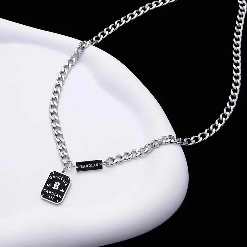 Hot Sale EN163 Kalung Silver 55cm Pria Wanita Unsex, Trendy, Rantai Titanium steel , , Anti Karat , Rantai Premium 0