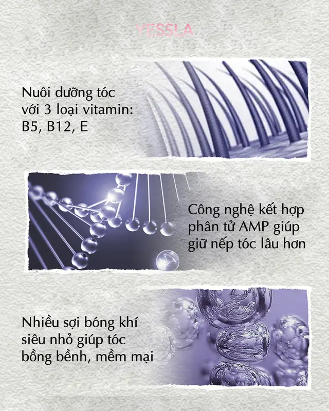 BABI - Xịt tạo kiểu, giữ nếp tóc mềm mại, giữ độ phồng, bồng bềnh tự nhiên 4