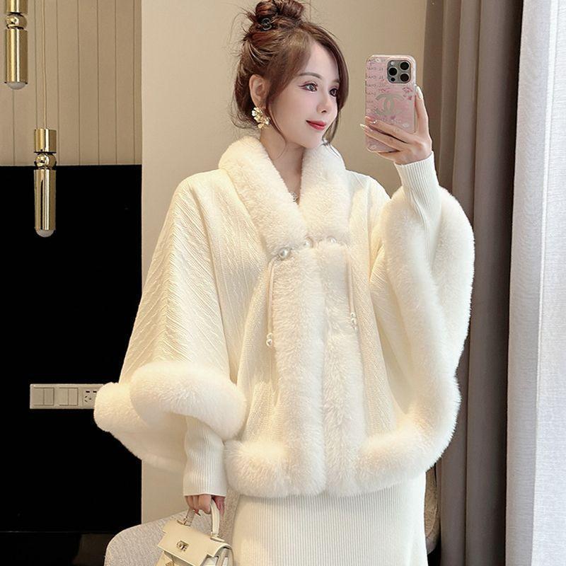 Áo Choàng Mới, Phong Cách Trung Quốc Cộng Hòa, Lót Lông Cừu, Dày Dặn, Sườn Xám Khăn Choàng 2024, Cao Cấp Và Thanh Lịch, Thích Hợp Cho Mùa Thu Và Mùa Đông, Áo Khoác Ấm Áp, Chất Liệu Nhồi Bông Nữ Top 3