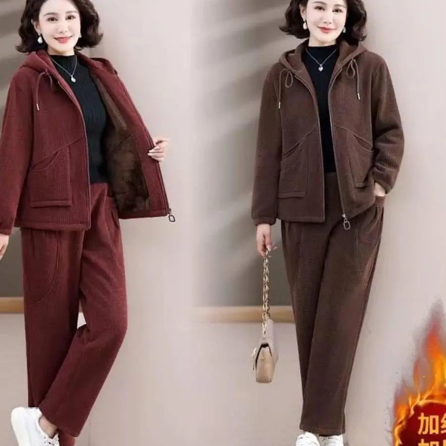 ￼Bộ lót lông trung niên cho mẹ/bà