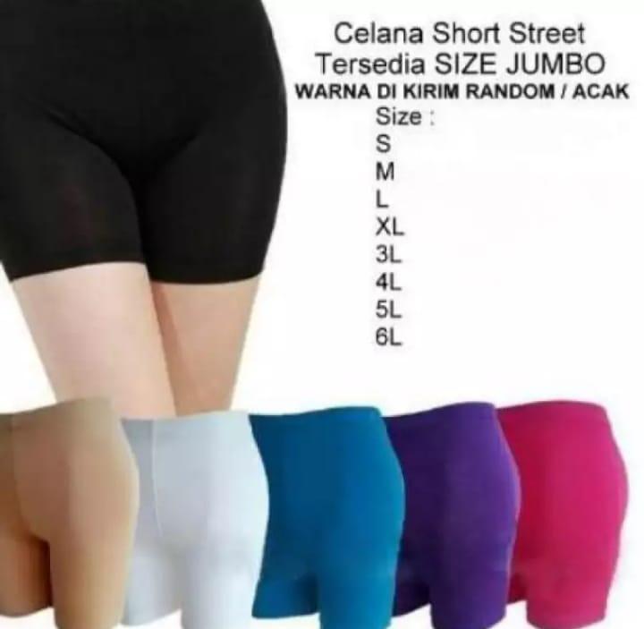 celana shot pendek wanita 1pkt isi 5pcs bahan halus lembut 3