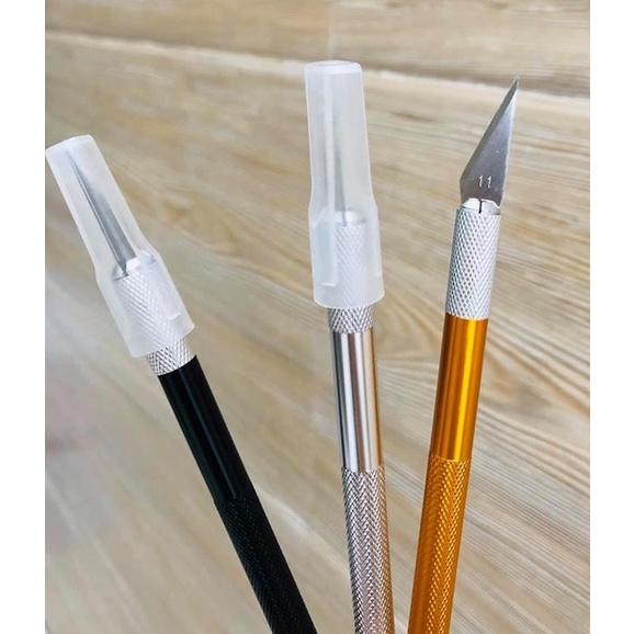 Dao Cắt, Tỉa Washi Tape Sticker, DIY, Thủ Công, Đất Sét, Nhựa, Sứ Kèm Lưỡi Số 11