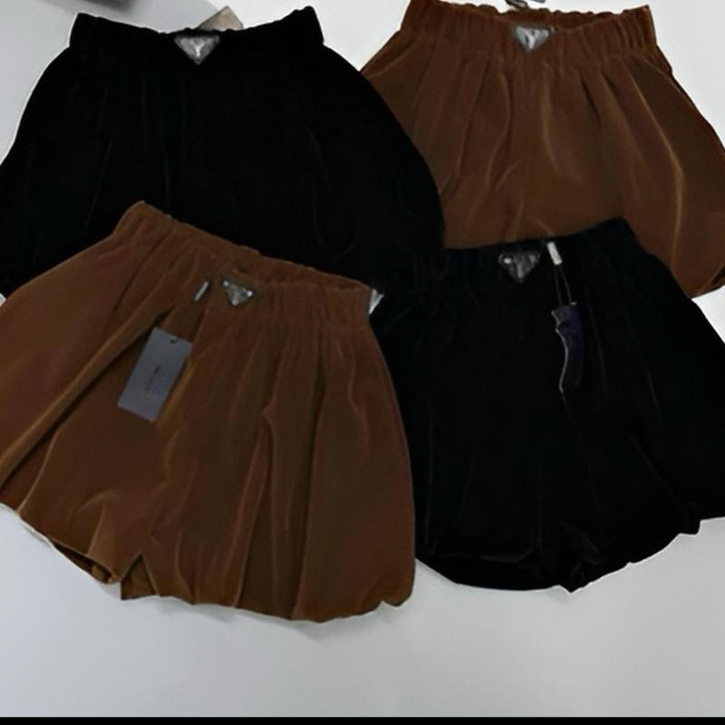 Quần short nhung bí phồng sang chảnh cho các chị em MS089 Ong quần đùi nữ