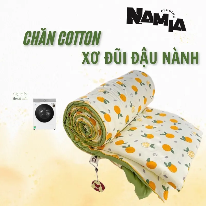 Deal độc quyền : chăn hè cotton đũi xơ đậu nành mềm mát ,thấm hút thoáng mồ hôi. Chăn văn phòng dùng được 4 mùa kích thước 2m*2m2
