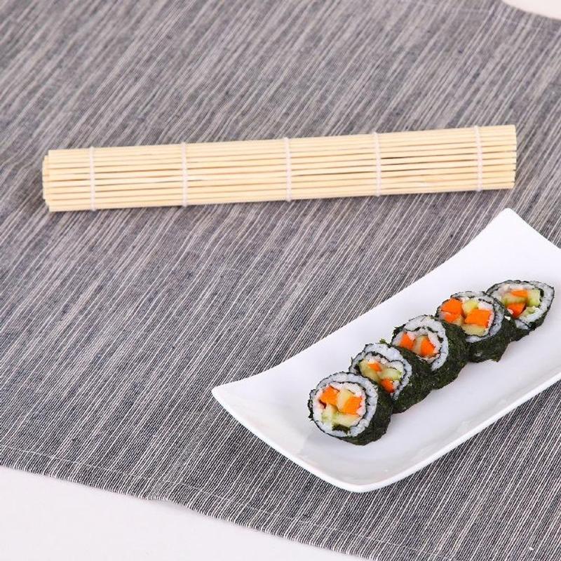 Dụng Cụ Cuộn Sushi Bằng Gỗ Tre Sang Trọng Tinh Tế 5