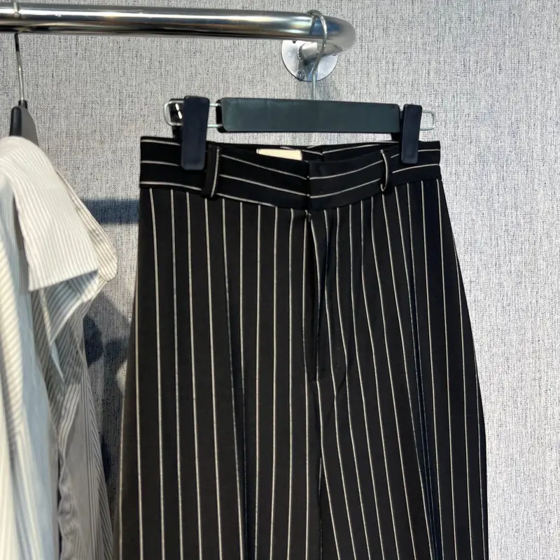 [QT01] Quần Tây Nữ Form Suông Lưng Cao - Suongg Store, có túi, ống 26 ( Chất vải mỗi màu khác nhau) Women Pants 6