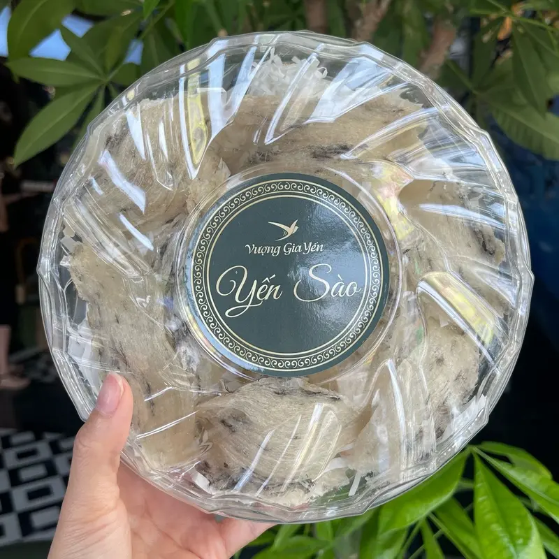 Tổ Thô Vip 2 tặng kèm Nhíp, Táo Đỏ, Đường Phèn - Yến Sào  Vượng Gia Yến 1