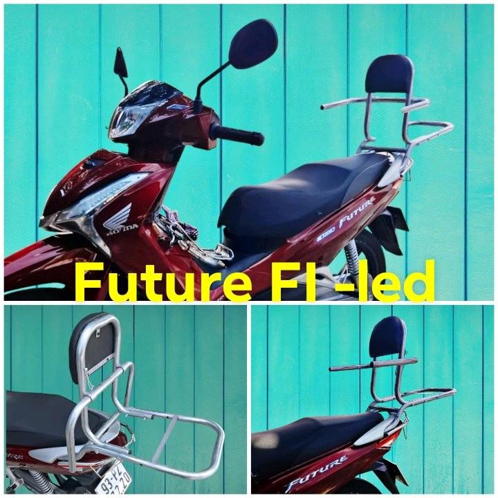baga phượt lắp hổ trợ xe máy Future Fi + led. 2022  WAVE THÁI 125I.  OPhụ Kiện Phụ Tùng thung xem cốp winner x