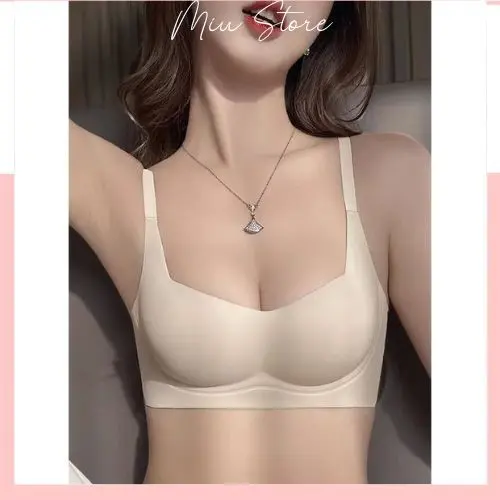 (MẶC LÙI SIZE) Combo 3 Áo lót Nữ, Áo Lót Su Đúc Đệm Mút Mỏng Không Gọng Bản Lưng To 0018