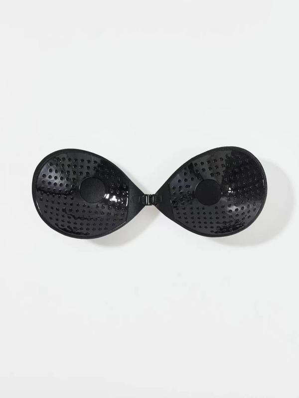 Women's 1 Pair Solid Self-adhesive Nipple Cover, Non-slip Invisible Bra for Daily Use, Lingerie Accessories 2
