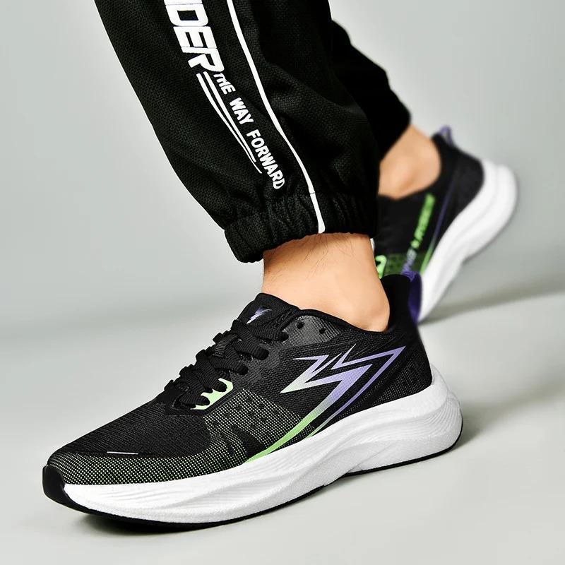 Dropshipping pasūtījuma vīriešu ikdienas modes sporta apavi elpojoši sieta mīksti skriešanas skriešanas pastaigu apavi sievietēm skrējēja sporta apavi_voghion.com
