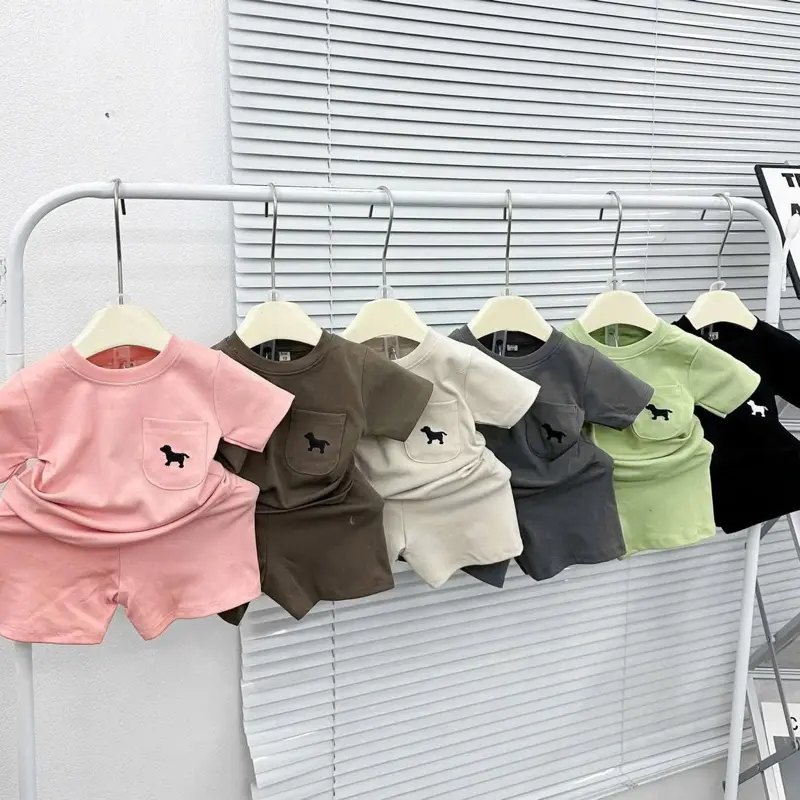 Bộ Polo Basic Chất Cotton Mềm Mại Cho Bé 6-24kg