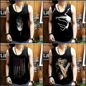 '' GENIUS SHOP "/kaos dalam terbaru singlet Pria 4A /brkualitas harga murah/bisa cod Distro Kaos Motif