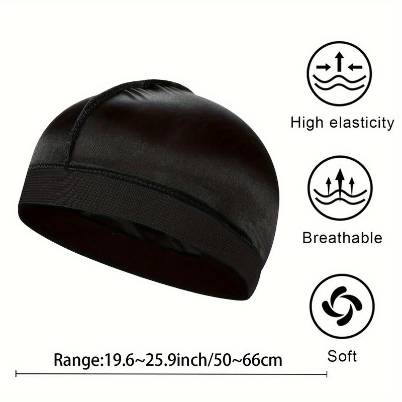 Solid Color Elastic Beanie Turban Cap Casual Unisex Skull Cap Lightweight Beanies Chemo Hats 3