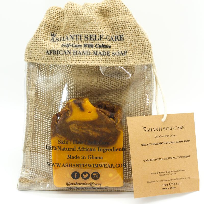 Shea-Turmeric Natural Glow Soap (Acne, Hyperpigmentation, Even Skin) business 1