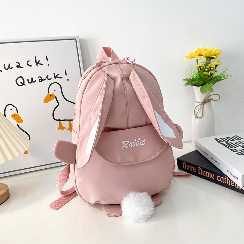 Product Introduction of New Cartoon Cute School Bag Children's Bunny Backpack Korean Version of The Children's Lightweight Backpack for Kindergarten 14