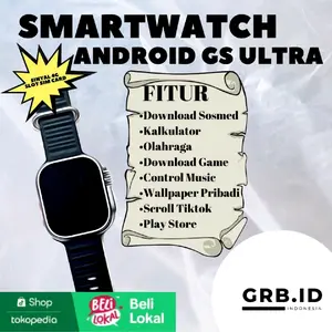 Smartwatch Android GS ULTRA 4G Bisa WIFI Simcard Hp Mini