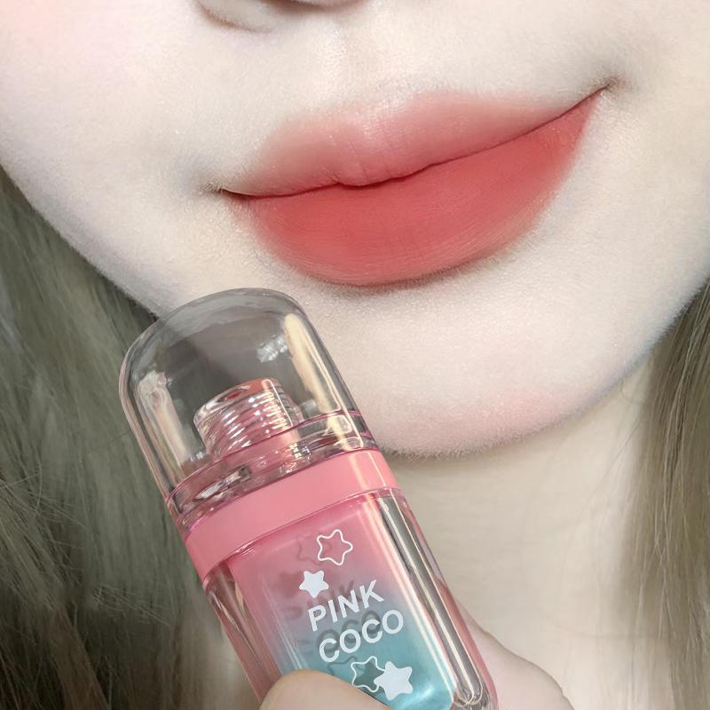 Product Introduction of Long-lasting & Waterproof Lip Gloss, 1 Count Natural Matte Lip Glaze Stick, Moisturizing Tinted Lip Mud for Girls & Women, Valentine's Day Gift 6