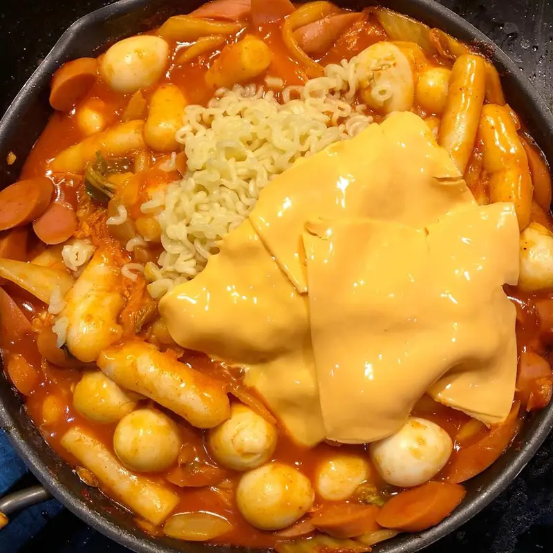 1kg bánh gạo Topokki siêu ngon 2