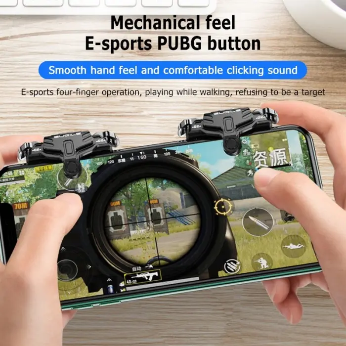 Mobile Trigger GT02 L1 R1 - PUBG FF CODM JOYSTICK GAMEPAD 4
