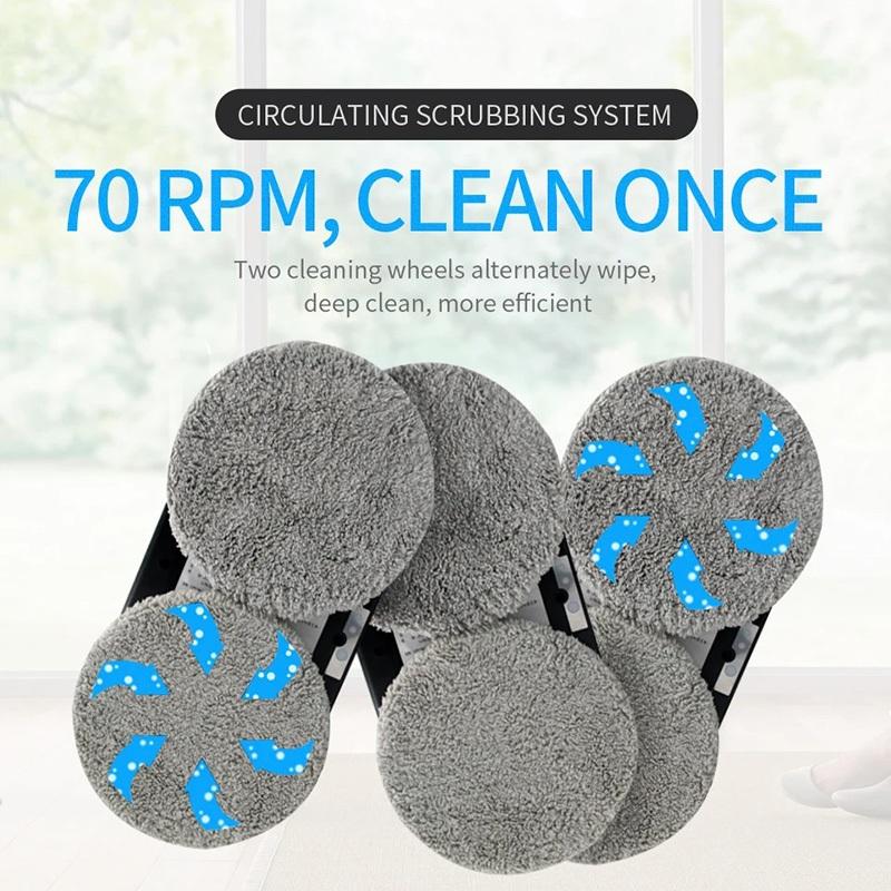8600PA Electric window cleaner robot Automatic Glass Cleaning Machine Remote Window Cleaning Robot Intelligent Water Spray Window Cleaner 4