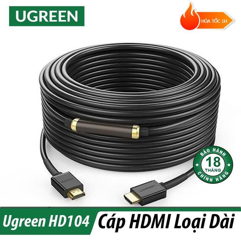 Dây HDMI UGREEN HD104 hỗ trợ 3D 10110 10179 10111 10112 Thuần đồng 10m 15m 20met Phụ Kiện