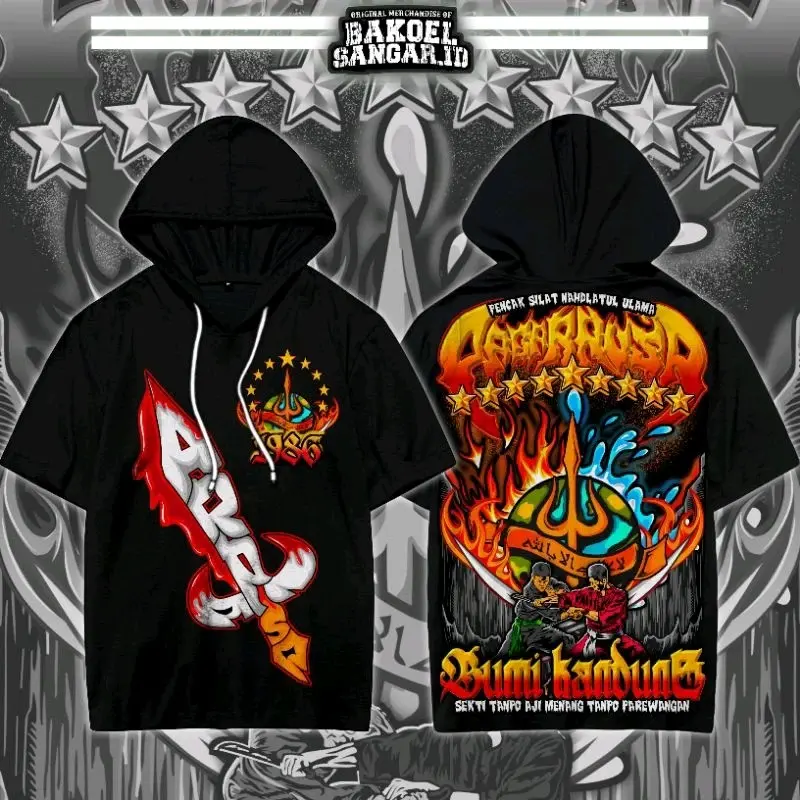 TS HOODIE Pagar Nusa Bumi Kandung Volt 4 ( A2 FULL PUNGGUNG ) Limited Edition 2