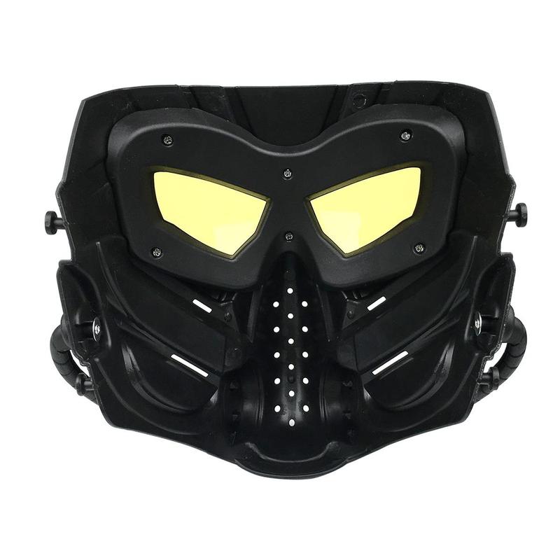 Tactical Mask, 1 Count Full Face Protective Mask with Adjustable Strap, Tactical Full Face Mask for Shooting Game, Self Defense Equipment Accessories 6