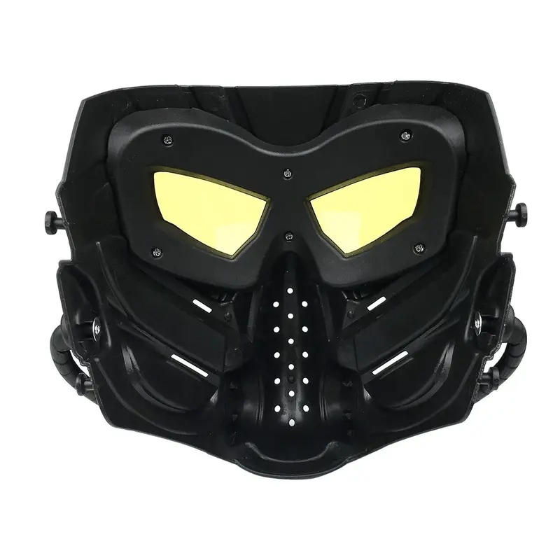 Tactical Mask, 1 Count Full Face Protective Mask with Adjustable Strap, Tactical Full Face Mask for Shooting Game, Self Defense Equipment Accessories 6