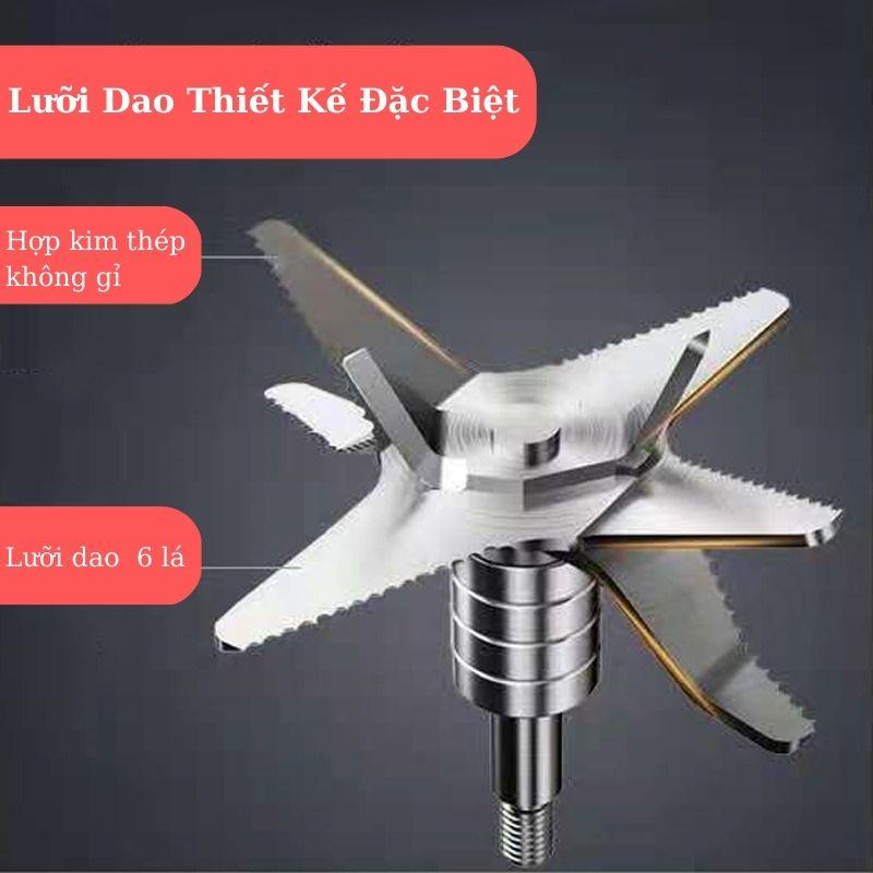Máy xay sinh tố công nghiệp say sinh tố xay thịt đa năng SAODO MXSTCN0035 8
