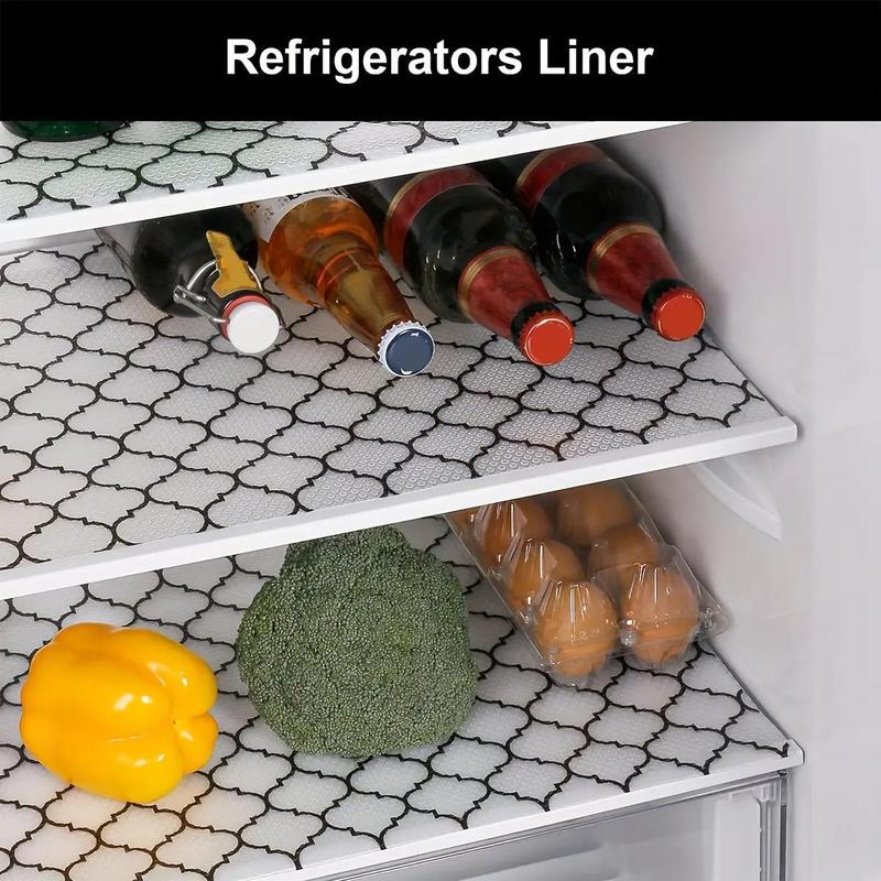 Fish Scale Pattern Drawer Liner, Non-slip Shelf Liner, Multi-purpose Placemat, Waterproof Shelf Paper for Kitchen Cabinets 6