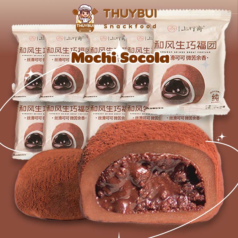 Bánh Mochi Socola Lava Tan Chảy Bánh Mochi Phủ Socola Nhân Chảy