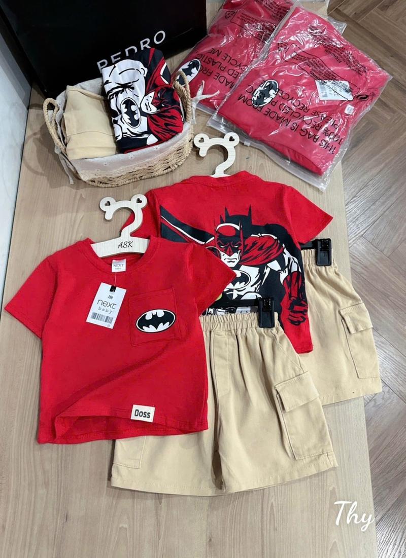Product Introduction of set áo batman quần kaki bé trai đi chơi đi học mặc tết 7