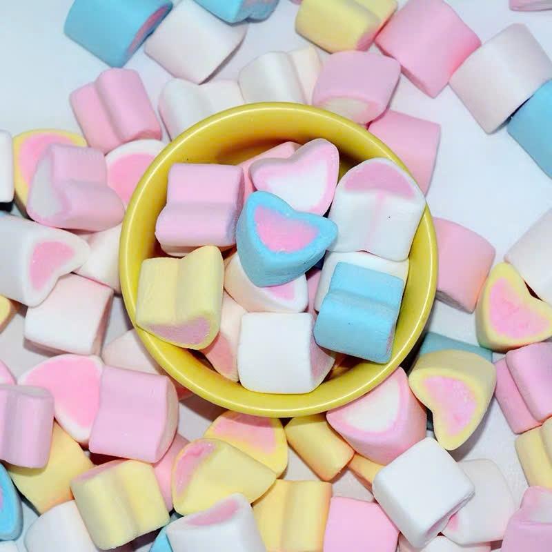 Kẹo Bông Dẻo Marshmallow Mix Nhiều Vị Thơm Ngon, Kẹo Marshmallow Thơm Ngon - Ăn Vặt 492 Shop