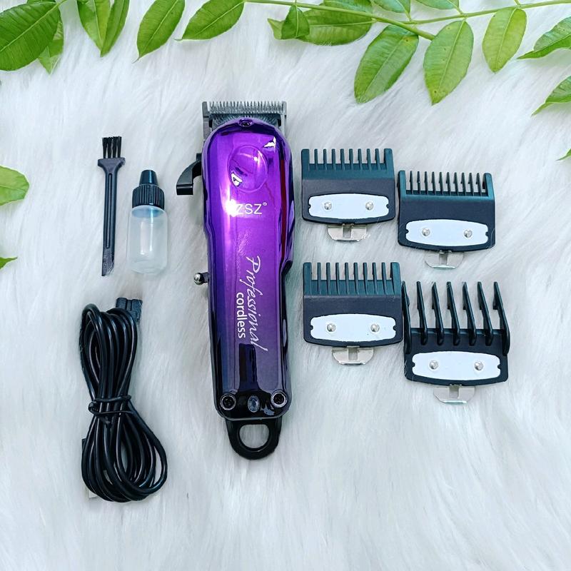 Tông đơ cắt tóc chuyên nghiệp zsz n55 lưỡi kép công suất 10w