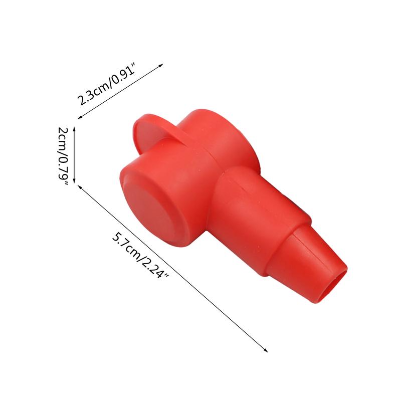 PVC Cable Lug Protector Cover Lug Caps Flexible Terminal Boots Covers Stud Protector Replacement 1 Pair 2