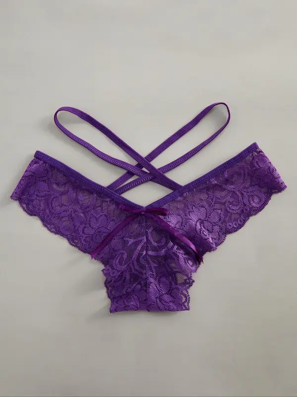 Women's Solid Color Panty, Breathable Comfortable Panty for Daily Wear, Women's Underwear for All Seasons 2