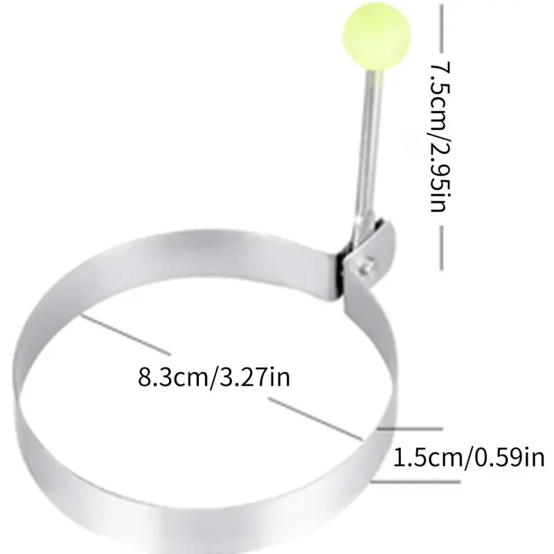 Stainless Steel Egg Poacher, Round Shaped Egg Cooker, Gadgets for The Home, Practical Kitchen Cooking Tool For Home Use, Kitchenware 1