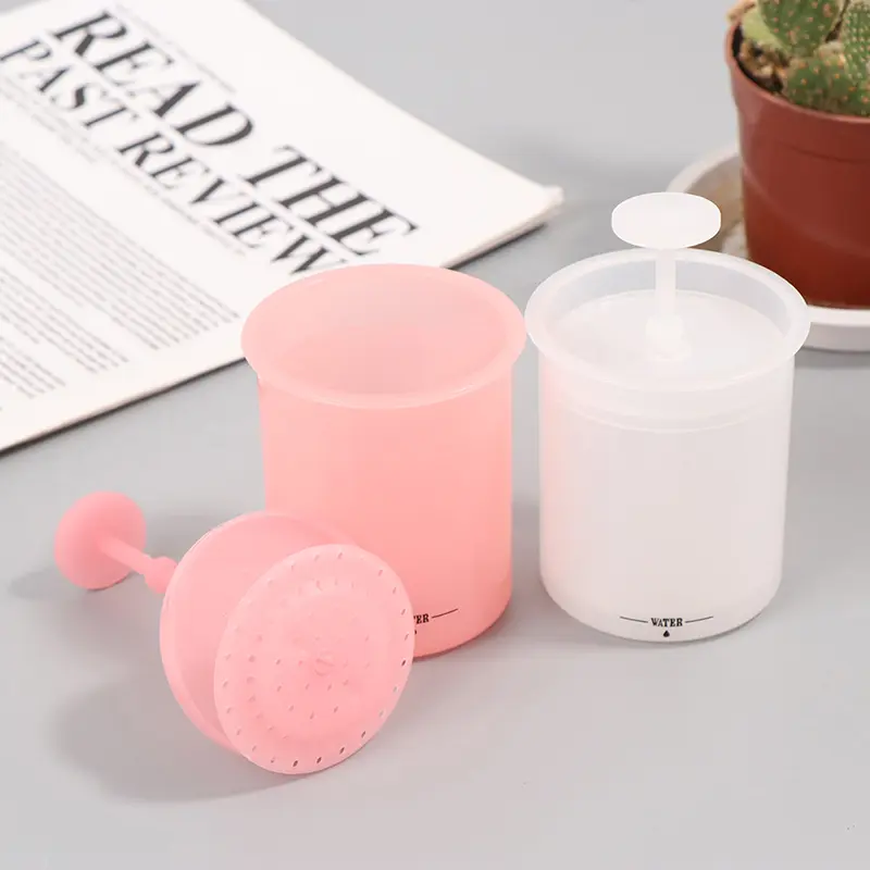 Sữa rửa mặt Cup Dụng cụ chăm sóc da mặt Máy tạo bọt Sữa rửa mặt Cup Maker Skincare 5