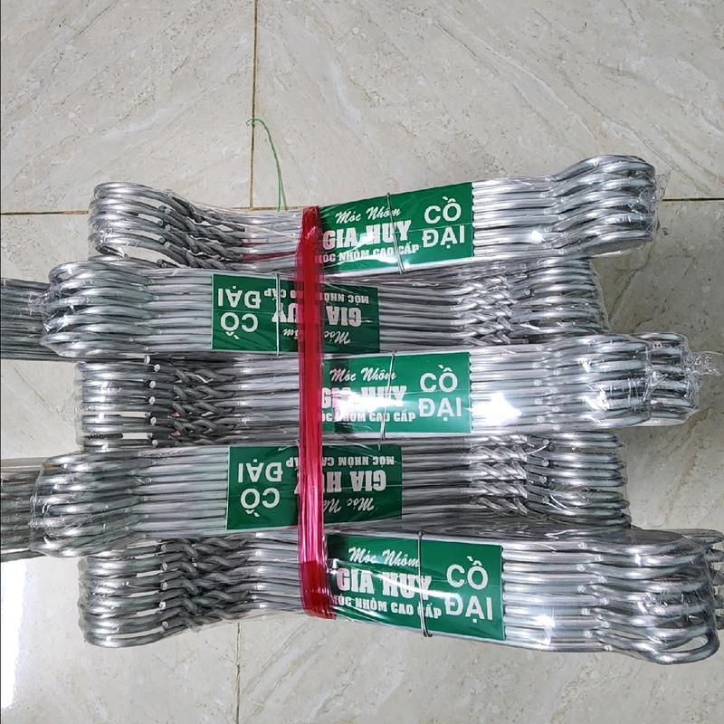 Giá tại xưởng Combo 10-30 móc Nhôm Cao Cấp Gia Huy nặng 4kg5 loại cực dày chuyên dùng phơi đồ nặng Nhựa